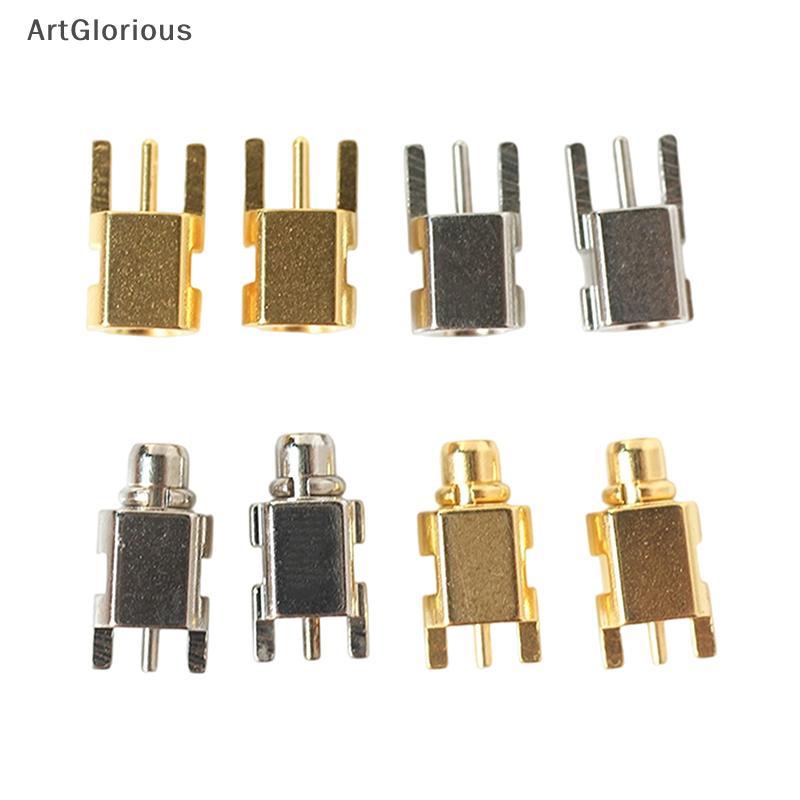 Art 2pcs Audio Ja MMCX Connector หญิง SE535 SE425 SE315 SE846 ปลั๊กหูฟัง Consumer Electronics ลําโพง
