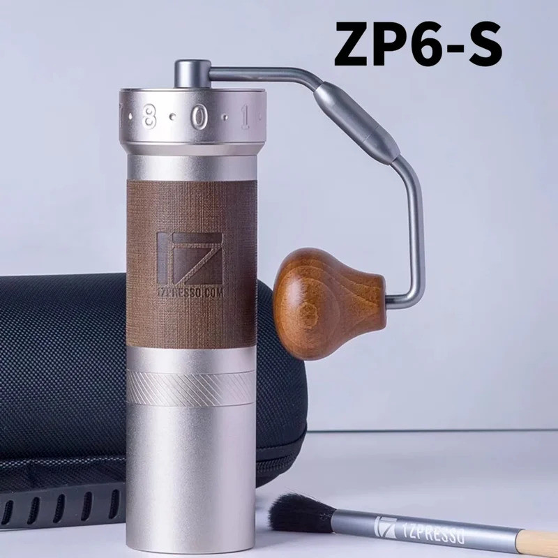 1Zpresso ZP6 S Hand-cranked Bean เครื่องบด HAND-brewed Espresso แบบพกพากาแฟ Mill Dustable 7core Burr
