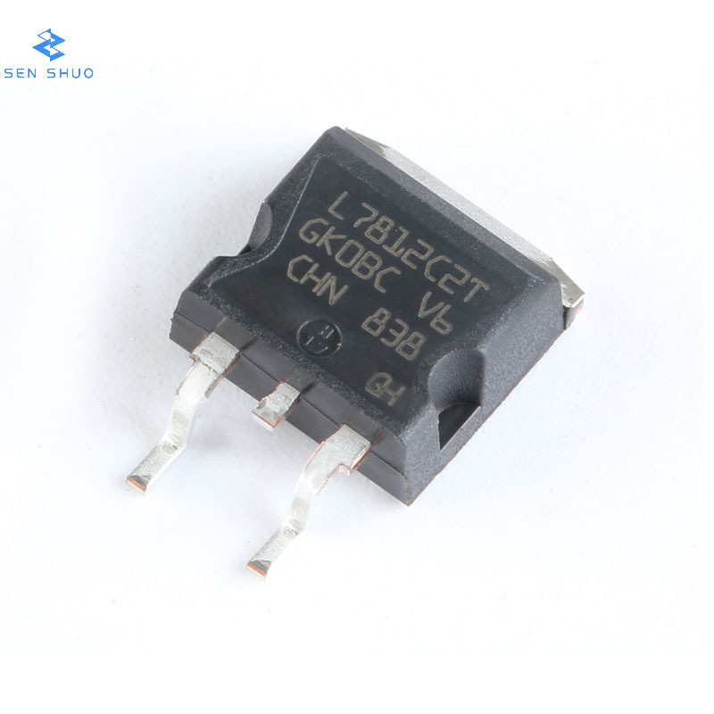 ของแท้ 100% สินค้าของแท้ L7812CD2T-TR TO-263-2 สามปลาย 1.5A Positive Regulator Linear แรงดันไฟฟ้าชิป