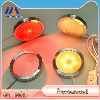 Luo-Meng USB Circular Wltra-thin อลูมิเนียม 5V 3D เครื่องพิมพ์อุปกรณ์เสริมไฟ Led อะไหล่ DIY รุ่น Warm White/Multicoour Nice