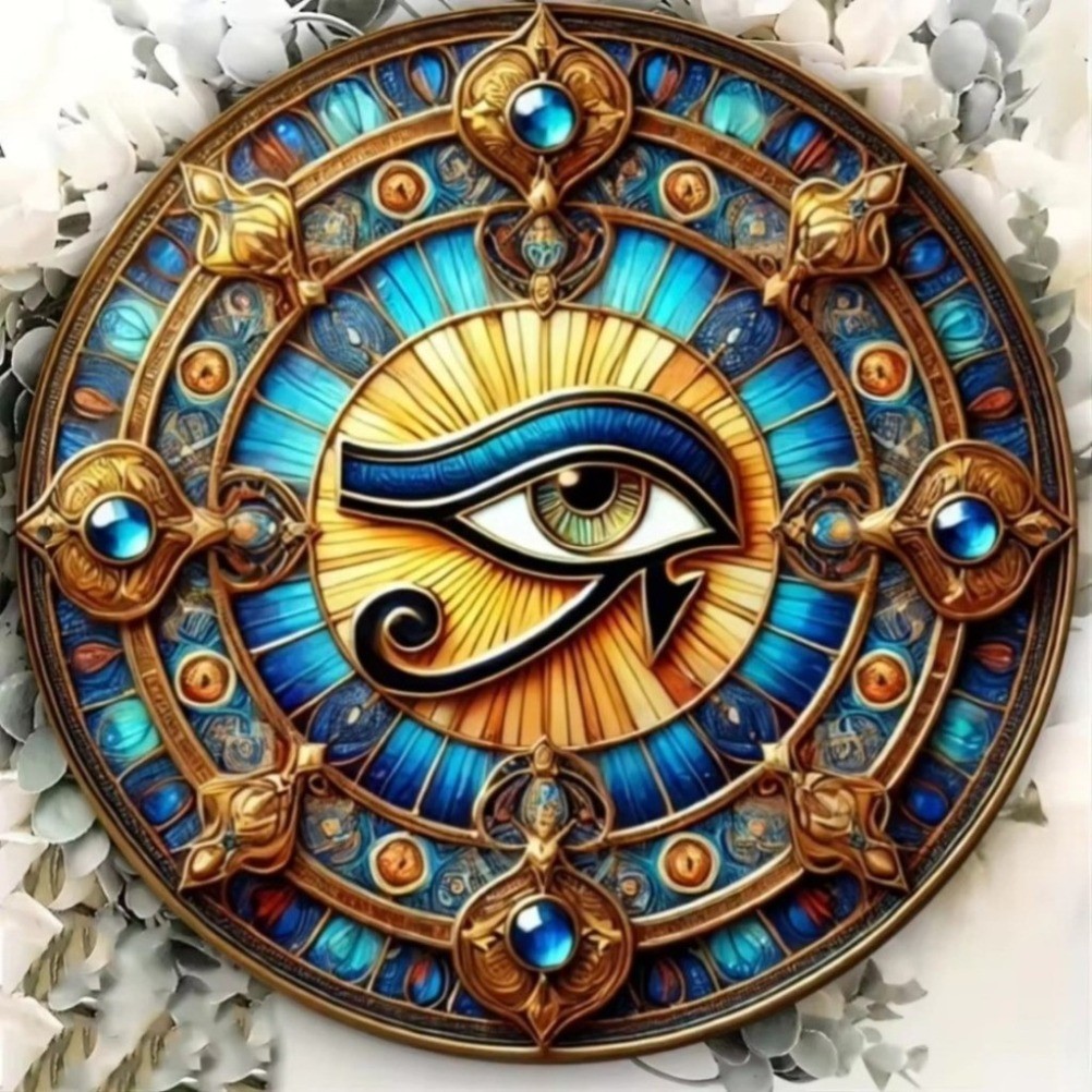 CIFbuy Egyptian Horus 2D Iron Wall Art ตกแต่งบ้าน