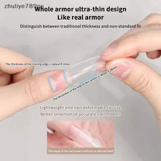 Zhuliye789ps] 180 ชิ้น/กล่องแซนวิช Dual Nail Forms 15 ขนาด Extensions-Dual Forms Coffin Almond Nail Forms Salon Nail Art Tools ใหม่