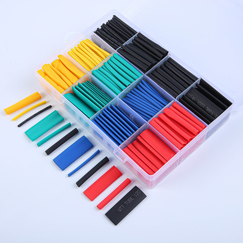 ท่อหดหุ้มสายไฟ ท่อหดความร้อน Heat Shrink Tube สำหรับหุ้มต่อสายไฟ ซ่อมสายชาร์จ