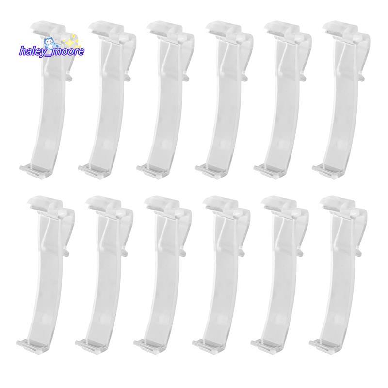 [ส่วนลด H]2.5 นิ้ว Valance Clips Window Blind Clips พลาสติกใส Valance Retainer Holder Hidden Valance