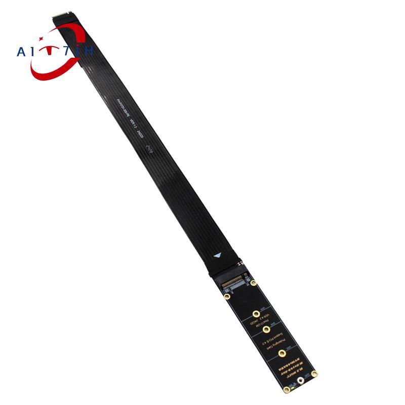 [ใหม่ A7]NGFF M.2 M-KEY NVME Extension Cable การ์ดขยาย PCIe4.0 SATA6G Notebook External Extension Ca