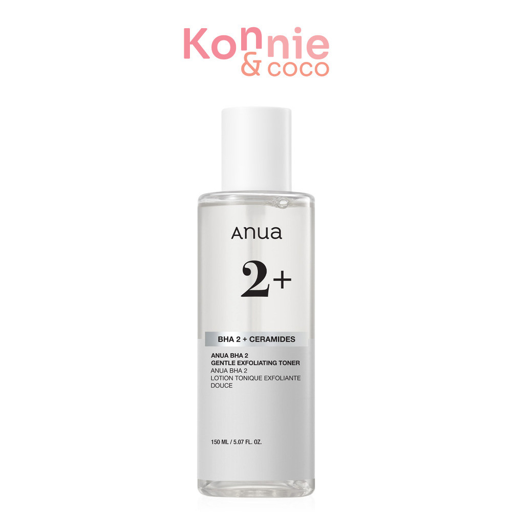 ANUA BHA 2 Gentle Exfoliating Toner 150ml อานัว โทนเนอร์ผลัดเซลล์ผิวสูตรอ่อนโยน.