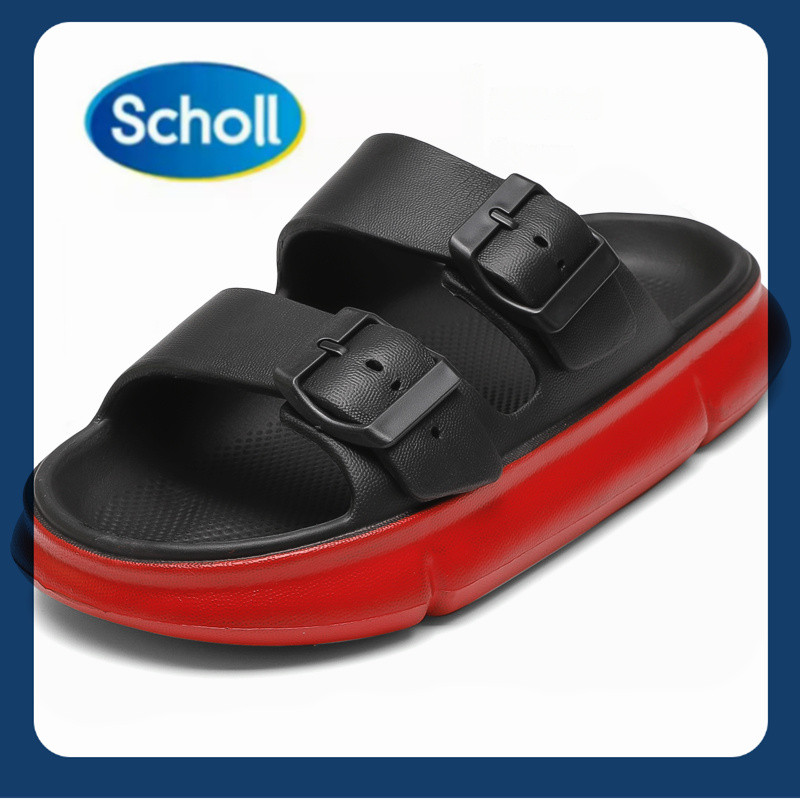 รองเท้าผู้ชาย Scholl รองเท้า Scholl ผู้ชาย Scholl sandal บุรุษสุภาพสตรีรองเท้า รองเท้าส้นแบน รองเท้า