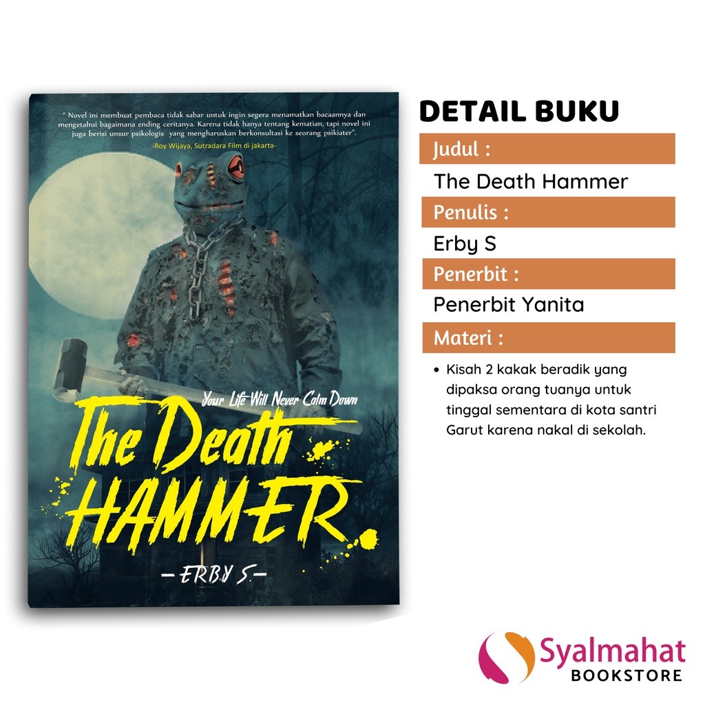 HORROR HORROR NOVEL & THE DEATH HAMMER MYSTERY