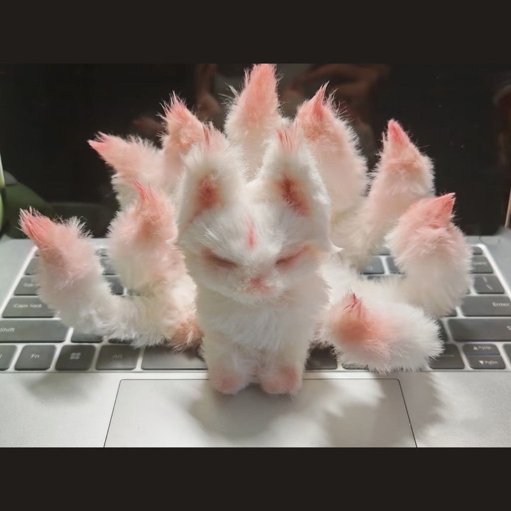กระต่ายขนสัตว์ twist stick nine-tailed fox HAND HAND HAND HAND HAND-E Petunia CHAIN CHAIN CHAIN หญิง