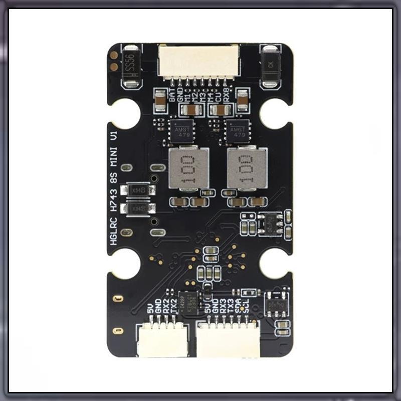 [AZTK] 1 ชิ้น H743 8S MINI V1 การควบคุมการบิน,สําหรับใบมีดกลางคืน,สําหรับ RC FPV Freestyle Racing Dr
