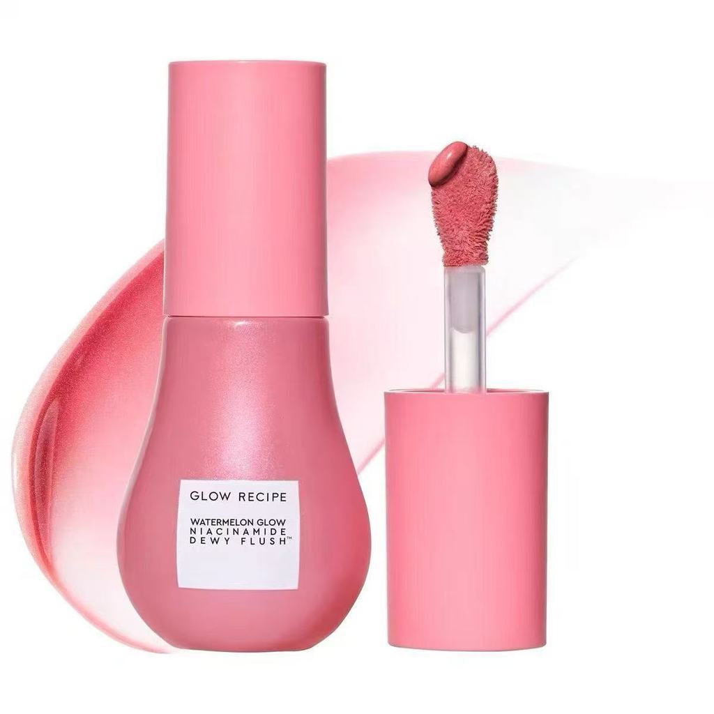 ขายร้อน GLOW Small Bulb Lip Gloss Moisturizing Easy to Color 12ml Lip Gloss