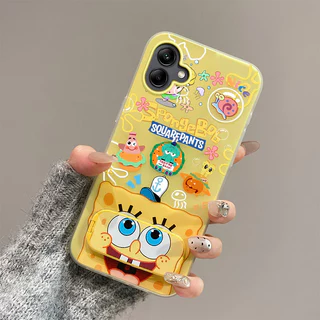 Samsung a06 case samsung a07 case วงเล็บกระจก เคสโทรศัพท์เยลลี่