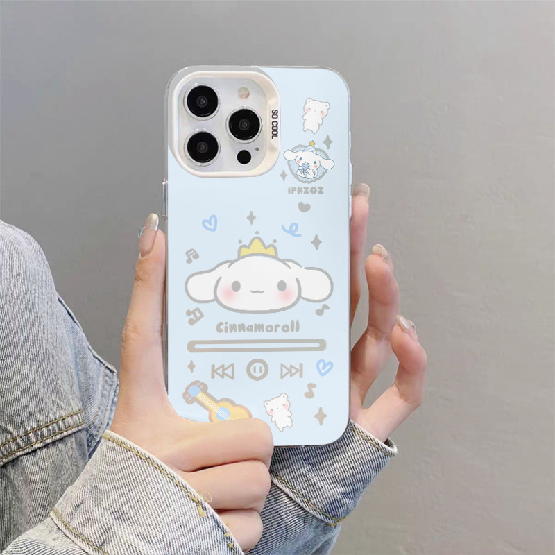ส่งของเร็ว เคสสำหรับไอโฟน16 แมวหมา ฟังเพลง รูปที่ 2