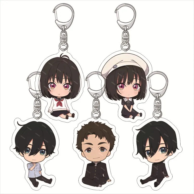 พวงกุญแจอนิเมะ Shoshimin วิธีกลายเป็นธรรมดา Chibi Mica อะคริลิครุ่น Jogoro Kobiato Yuki Osanai แขวนก