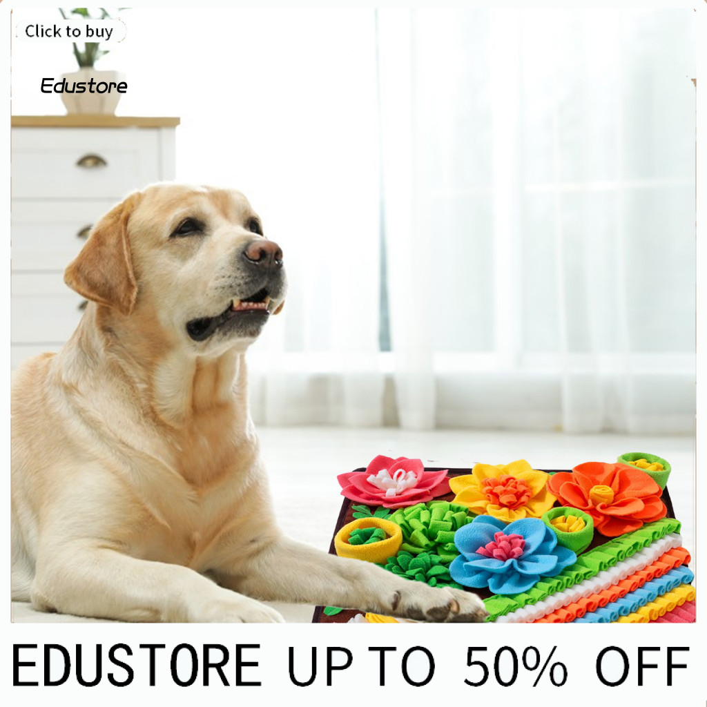 <COD> Canine Scent Training Toy Snuffle Mat for Dogs Dog Snuffle Mat Slow Feeder Puzzle Toy – Treat 