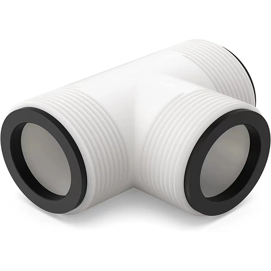 สระว่ายน้ํา Tee Tube T-Type Splitter เหมาะสําหรับ 1.5 นิ้วใช้งานร่วมกับ Intex ปั๊มน้ํา Coleman