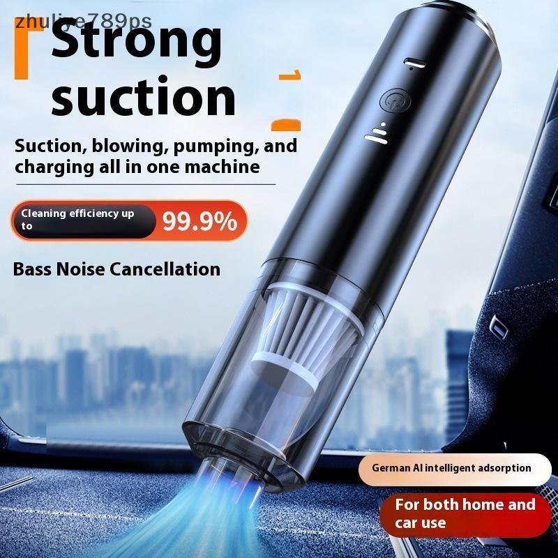 Zhuliye789ps] เครื่องดูดฝุ่นไร้สาย High-power Dual-purpose สําหรับดูดและเป่าเหมาะสําหรับรถยนต์และกํา