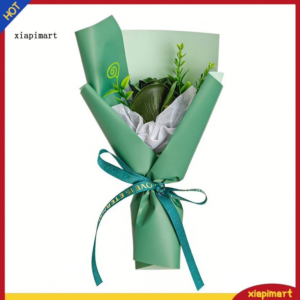 {xiapimart} วันวาเลนไทน์ Rose Bouquet ประดิษฐ์ Rose Bouquet Handmade Mini Fake Rose Soap Bouquet – ข