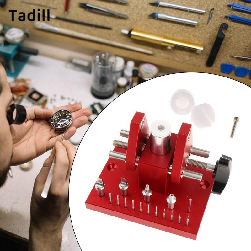 [negjsg] ชุดเครื่องมือซ่อมแซมช่างซ่อมนาฬิกา Snap on Watch Back Case Cover Opener Workbench