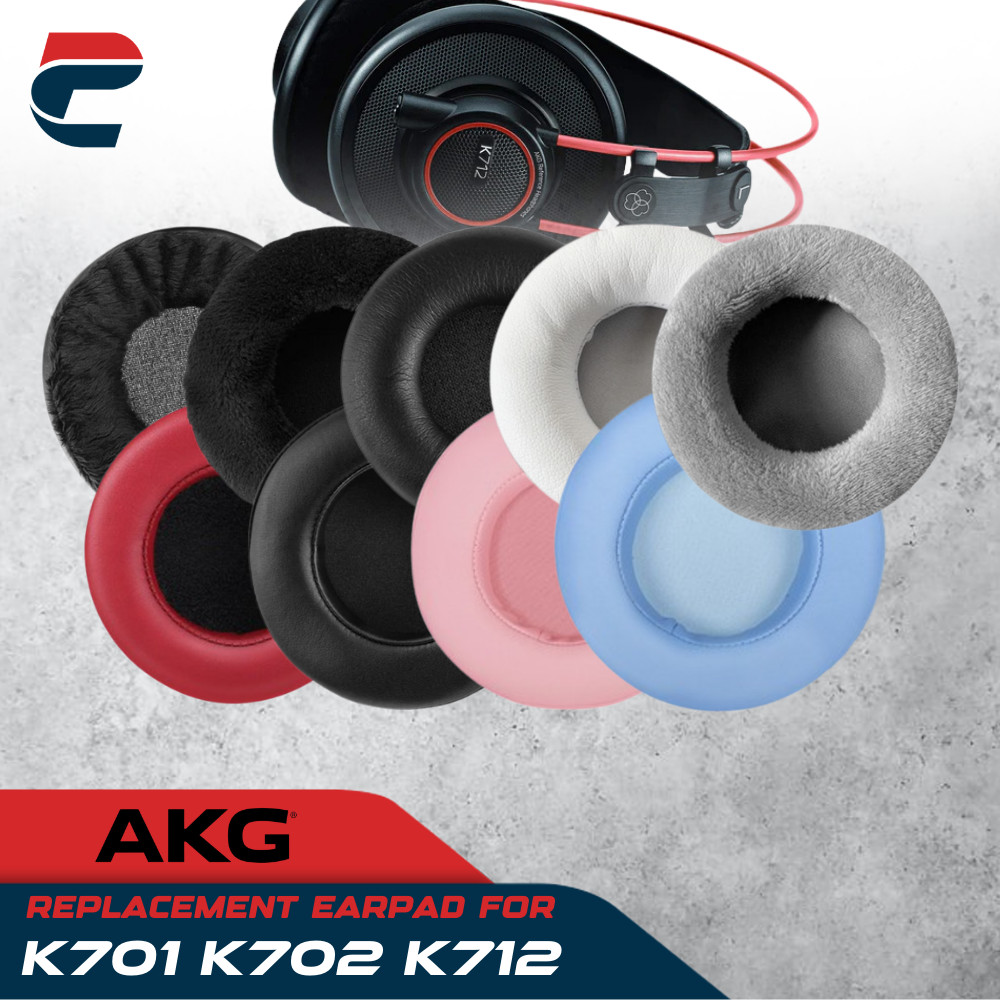 แผ่นรองเบาะโฟม Earpad AKG K701 K702 K712 แผ่นโฟมโฟม