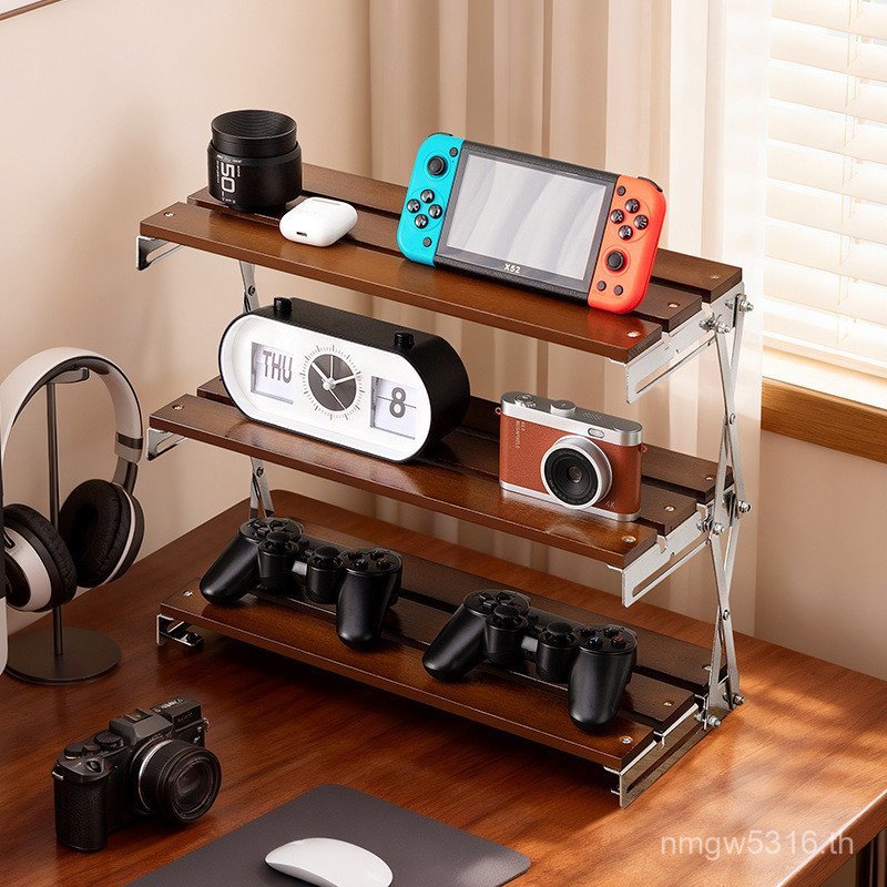 สก์ท็อปบนโต๊ะอาหารเครื่องสําอางตู้ชั้นวางน้ําชุดน้ําชาการจัดเก็บห้องครัวกล่องเก็บถ้วยแสดงตู้เก็บของ 