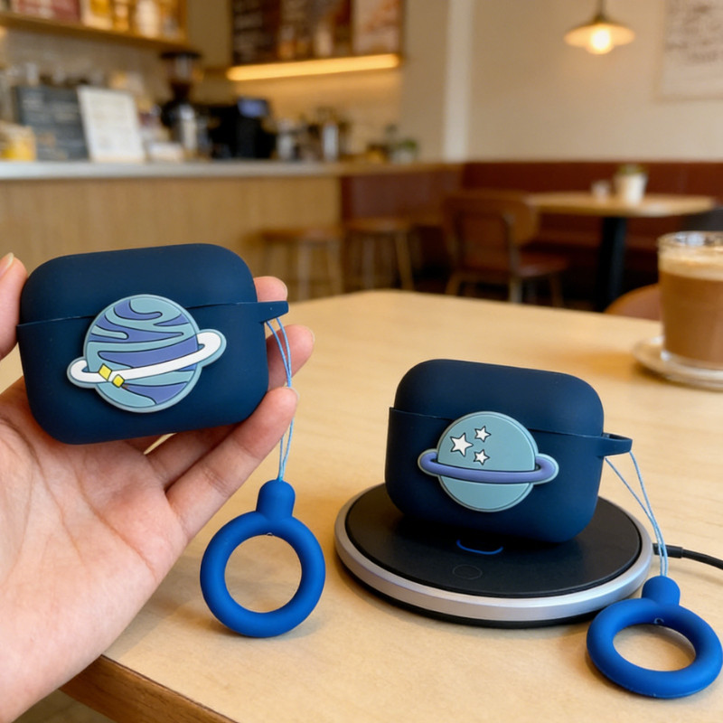 หรูหรา keychian สําหรับ 1MORE EVO/Neo/Ear Clip S22 S20 S21 Q21 Q10 กรณีซิลิโคนหูฟังสําหรับ 1MORE คลิ