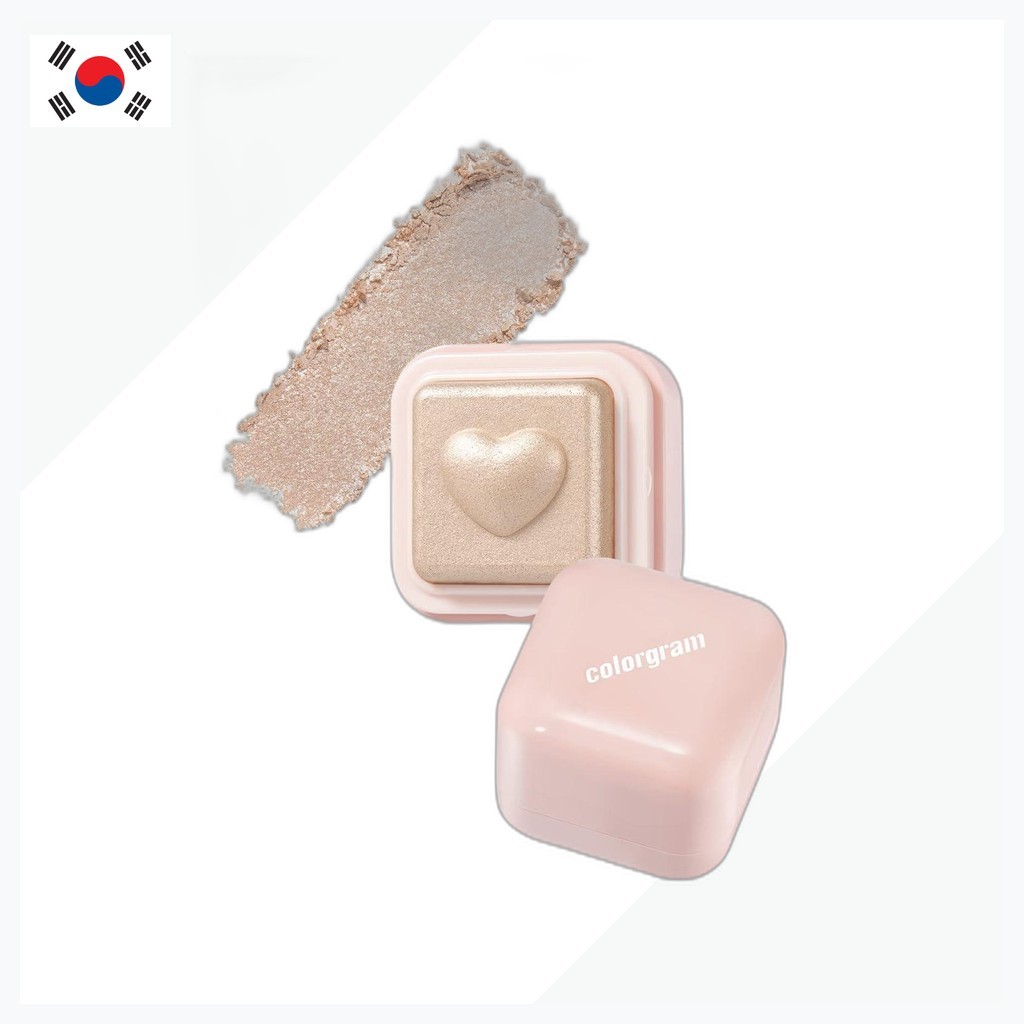 [Colorgram] Milk Bling Heartlighter 01 Peach Heart / Korean Highlighter / Peach Glow / ของแท้ 100% โ