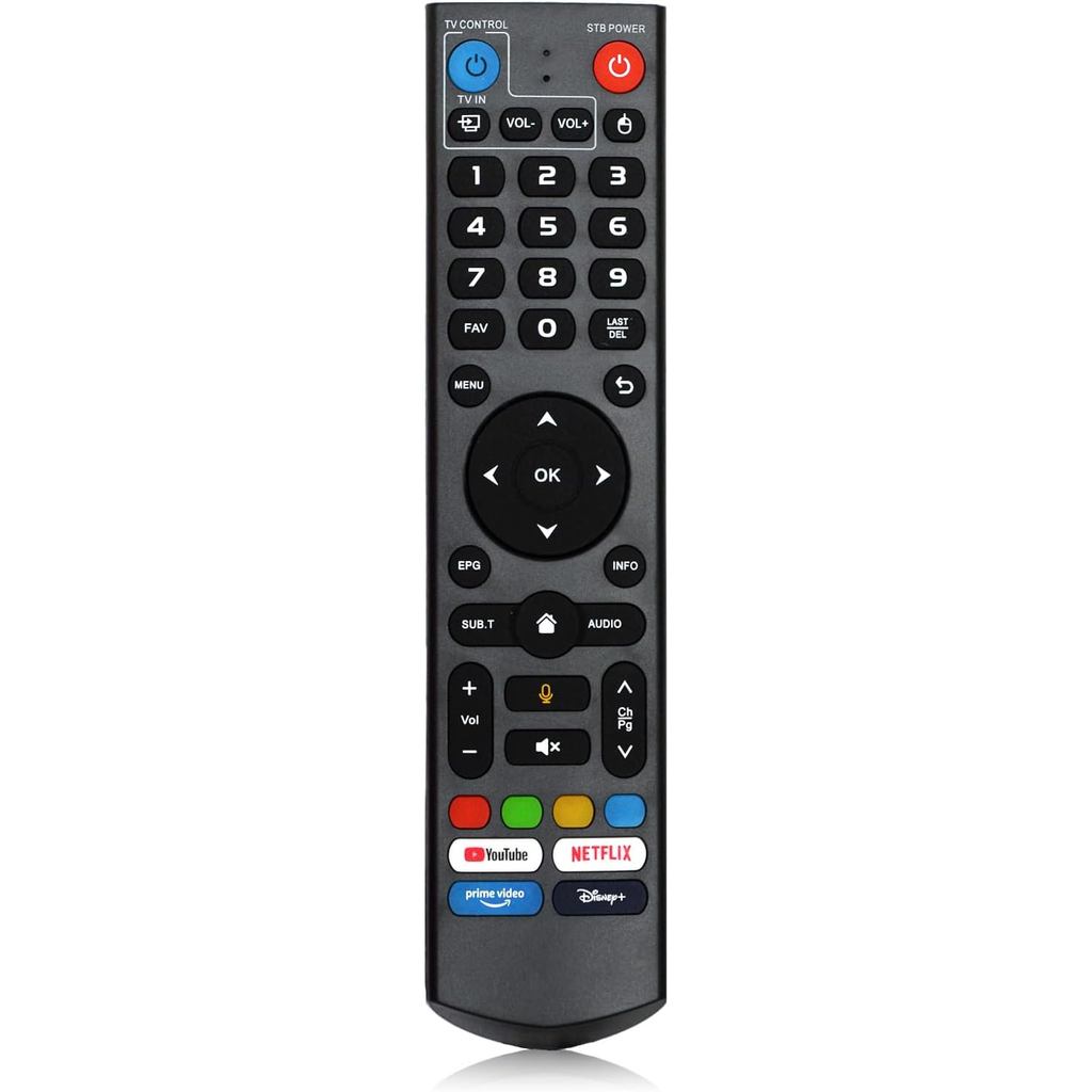 V3 Pro Voice รีโมทคอนโทรลสําหรับ VSeeBox V3 Plus,V5/ V3/ V2/ V1 Pro,V1 Max/Elite รุ่น