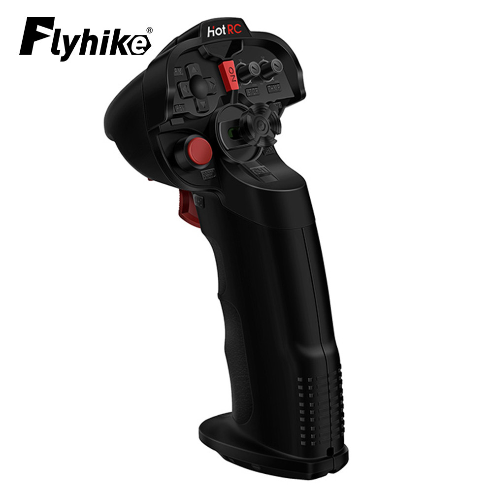 FL HotRC DS-4A 2.4G 4 ช่องมือเดียว RC เครื่องส่งสัญญาณวิทยุ 4Ch รีโมทคอนโทรลสําหรับ RC รถเรือเครื่อง