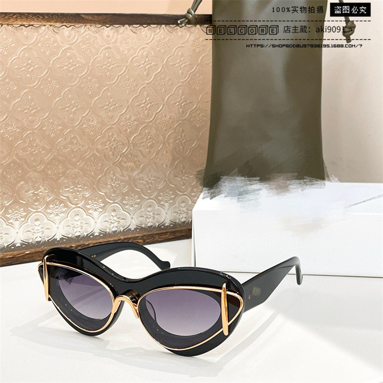 แว่นตากันแดดรอบกรอบ แฟชั่นสำหรับผู้ชายและผู้หญิง อินเทรนด์ lw40120