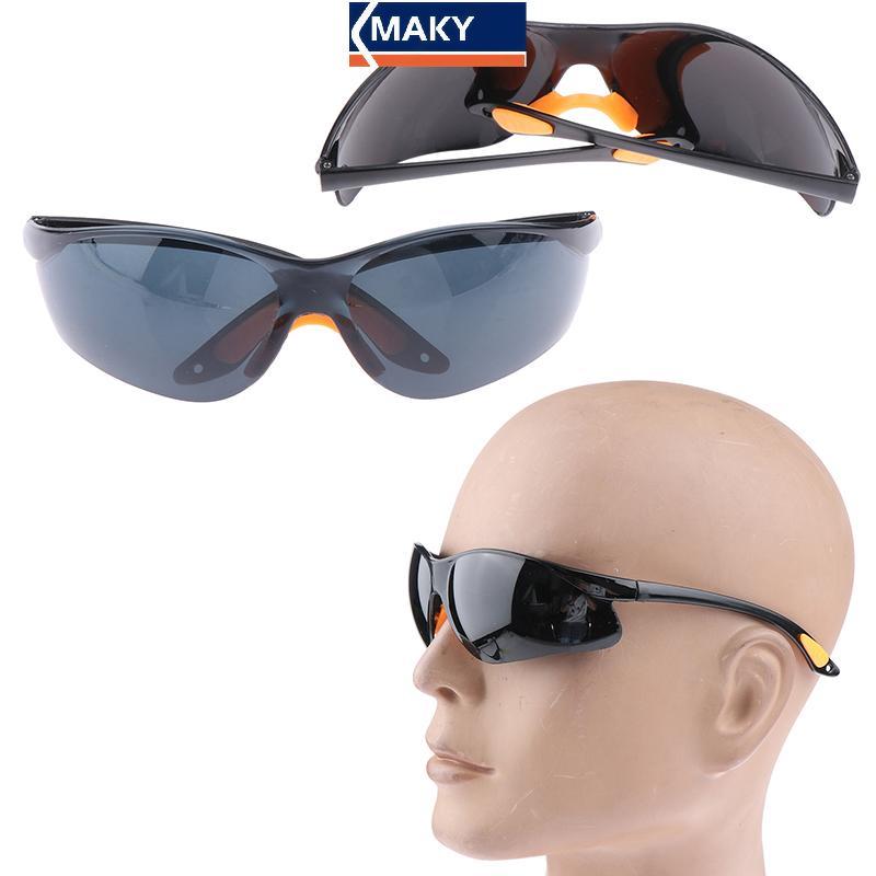 MAKY ป้องกันแรงงานเชื่อมแว่นตาป้องกันความปลอดภัยการทํางานอุปกรณ์ป้องกันดวงตาป้องกันแสงที่แข็งแกร่ง 1