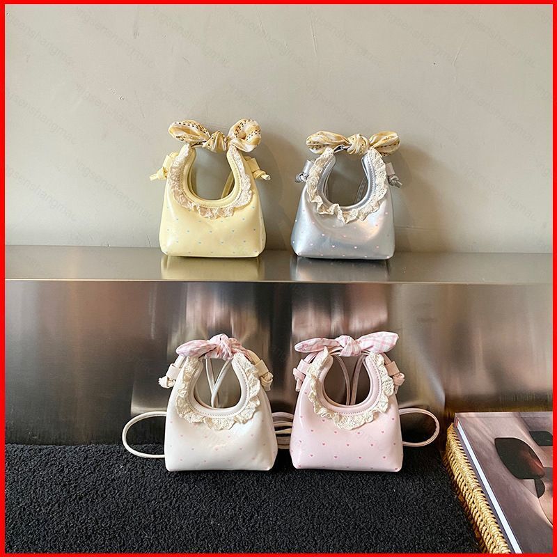 กระเป๋าถือและสะพายได้สไตล์เกาหลี แบบ-mini ladylike pu สำหรับหลายโอกาส