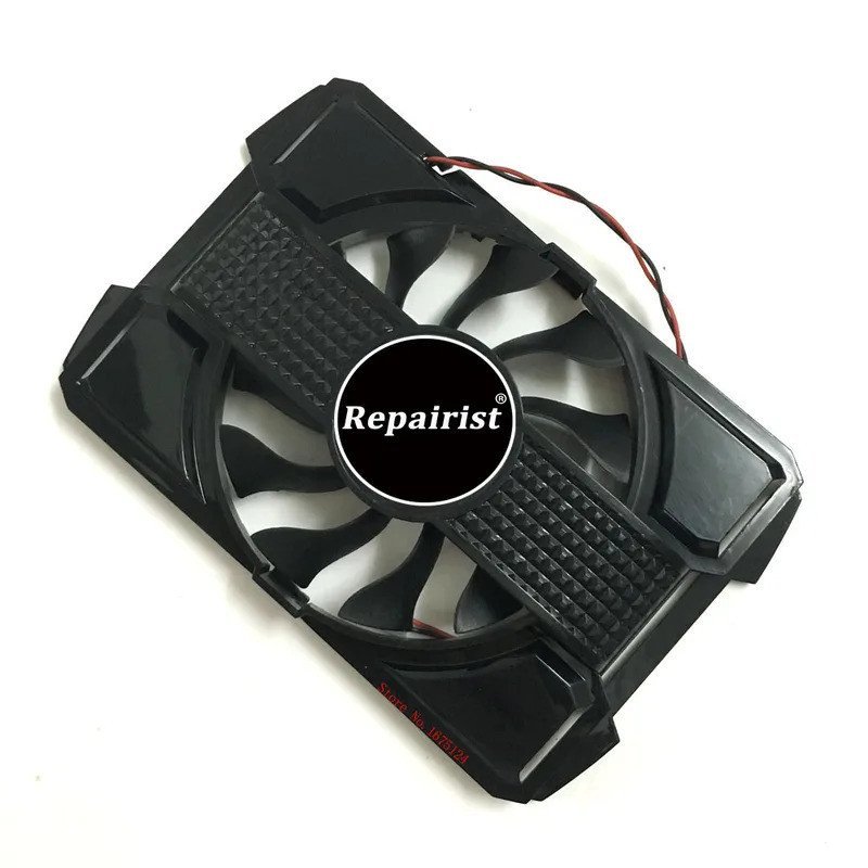 GPU VGA Graphics Cooler การ์ดพัดลมสําหรับ ASUS RX550 EAH6570 ENGT240 R7350 2GD5,EAH6270/DI/1GD3,EAHG