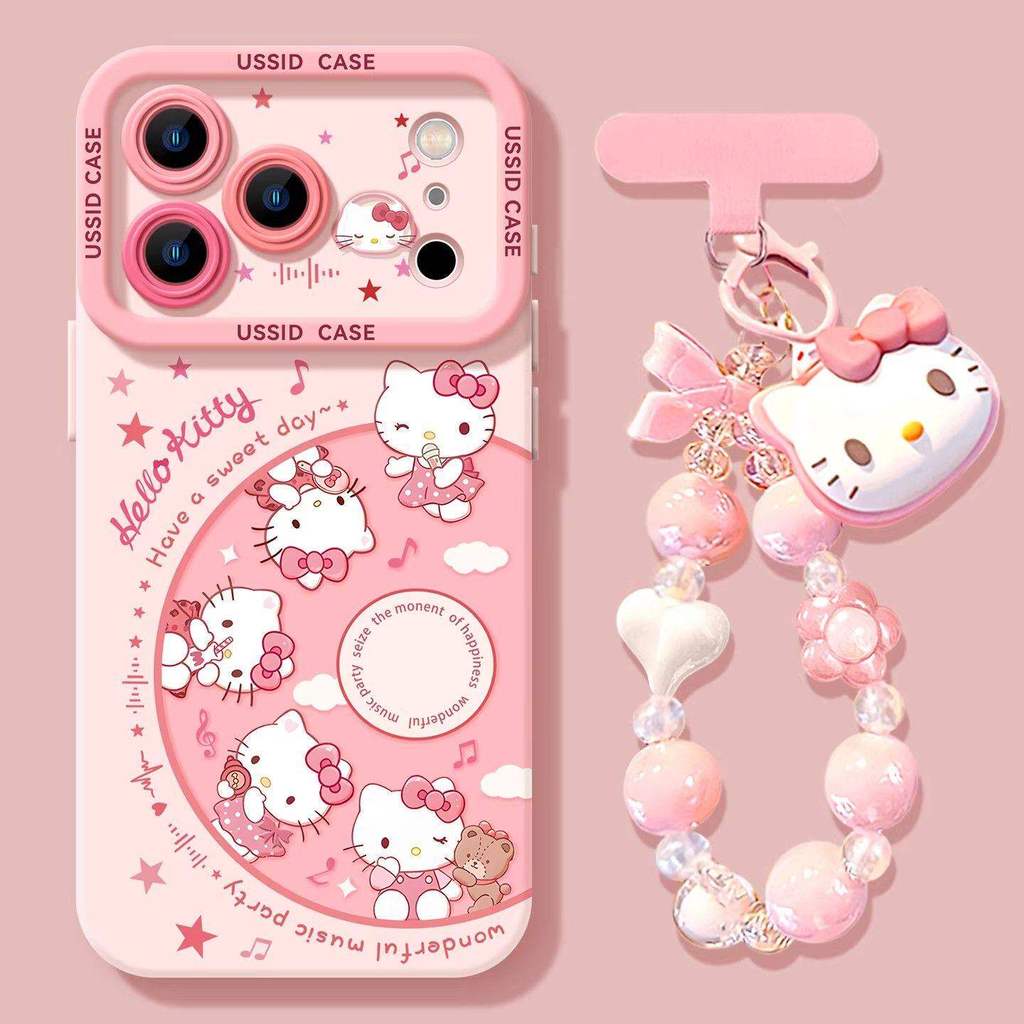 บันทึก KT Cat เหมาะสําหรับ Apple 17promax เคสโทรศัพท์ vivoS30Promini Glory 500 Xiaomi 17 เชือกเส้นเล