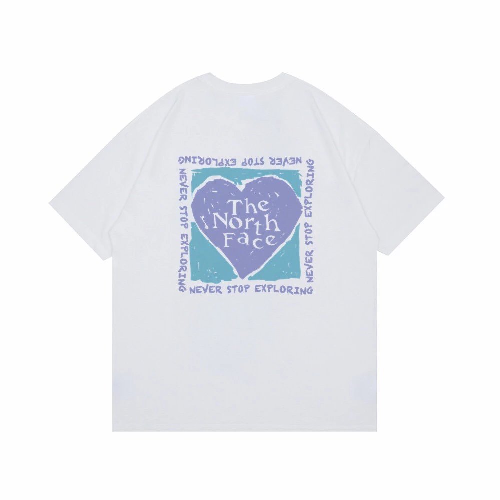 เสื้อยืดผ้าฝ้ายแท้พิมพ์ลายLimited Edition Valentine's DayจากNorth Face ปี2023