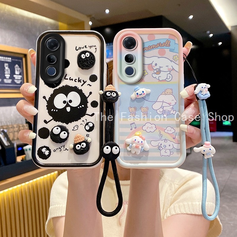 สําหรับ Vivo V50 Lite 4G 5G / v2440 / v2441 เคส TPU ลายการ์ตูน สีสันสดใส เหมาะสําหรับผู้หญิง พร้อมส่