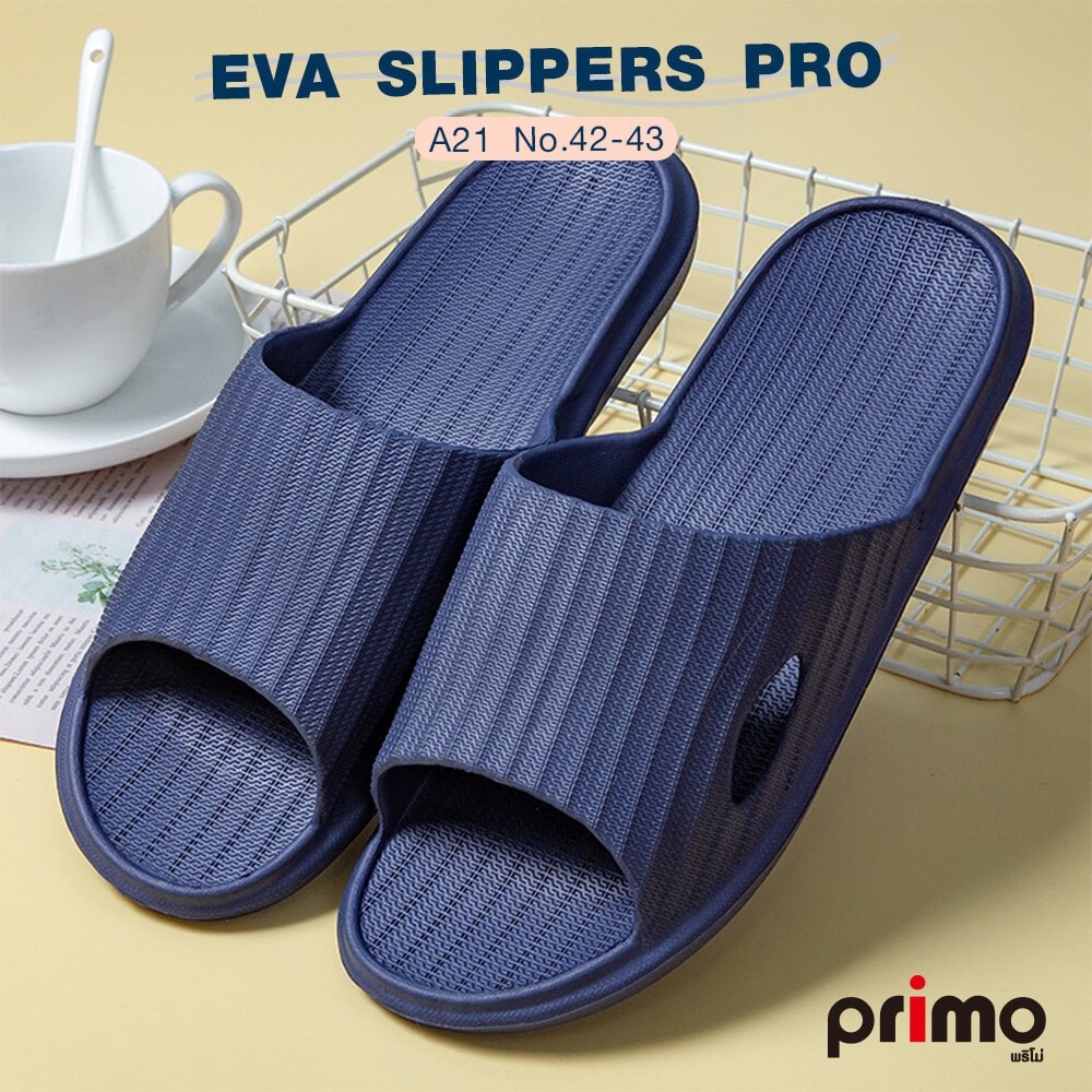 PRIMO รองเท้าแตะ EVA PRO A21 No.42-43 สีน้ำเงิน
