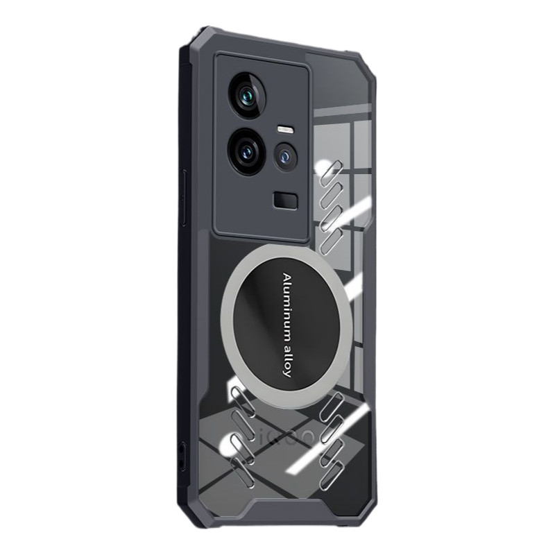 สําหรับ iQOO 11s graphene magnetic cooling เคสโทรศัพท์ iQOO 11 Pro โปร่งใส anti-drop iQOO 11 gaming 