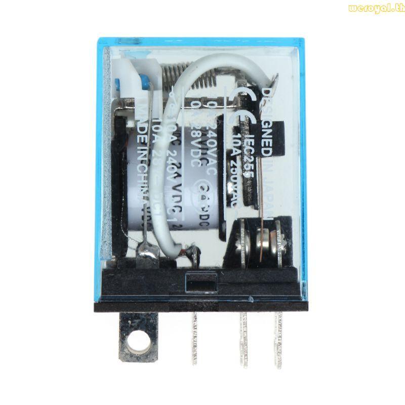 Weroyal MY4NJ LY2NJ MY2NJ รีเลย์กําลังไฟระดับกลาง MY4N-J AC 220V สําหรับ DC 24V 10A 8 Pin