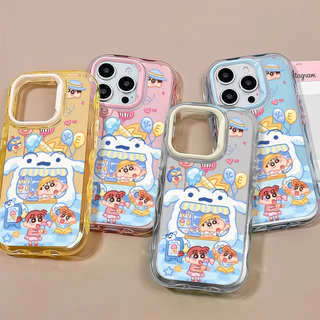 ✨จัดส่งฟรีในพื้นที่✨เคสโทรศัพท์การ์ตูนน่ารักสำหรับ iPhone16 15 14 Pro PLUS 13 12 11 PROMAX เคสป้องกัน TPU