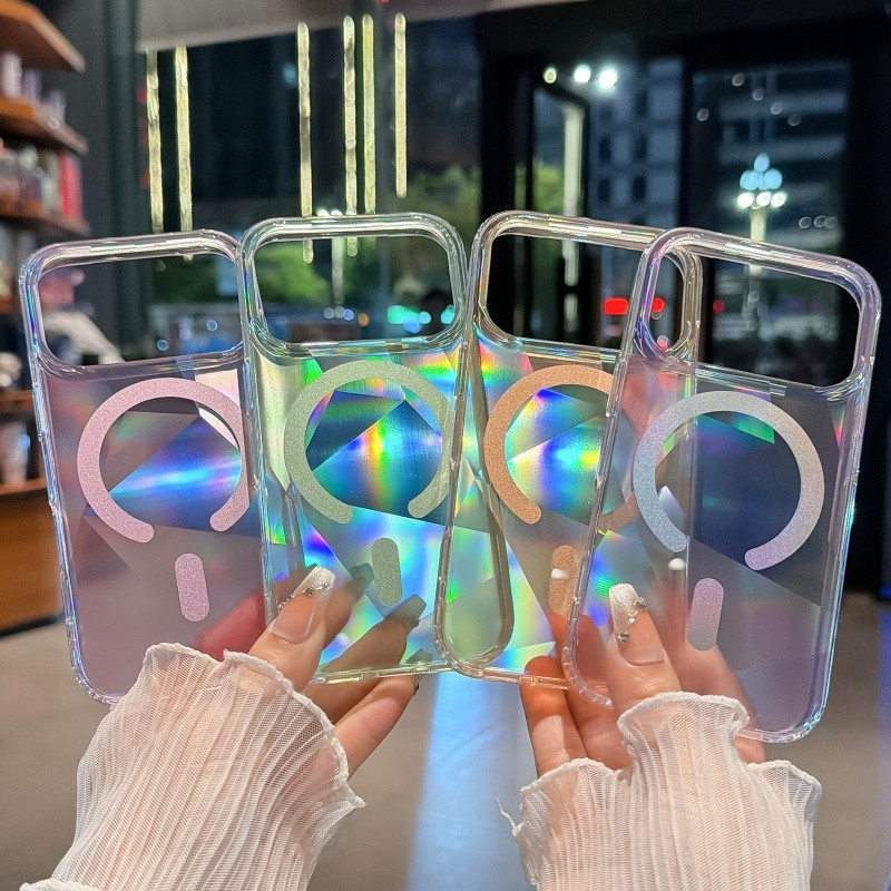 หรูหราเคฟล่าร์พื้นผิวเปลือกแข็งวงเล็บแม่เหล็กเคสโทรศัพท์สําหรับ ไอโฟน 12 13 14 15 16 17 มือโปร สูงสุด บวก 11 ปลอกซิลิโคน + พีซี กันกระแทกและทนต่อการตกฝาครอบป