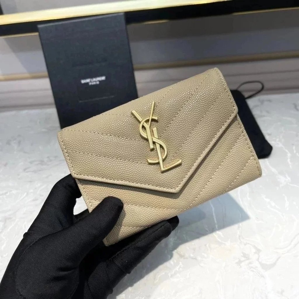 MONOGRAM Saint Laurent ysl Card Holder คลิปสั้น!