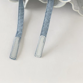 Dave Bella หมวกกันแดด บักเก็ต เด็กหญิง 100% cotton แต่งโบว์ หมวกน่ารัก ยีนส์ ฤดูร้อน DB2261712