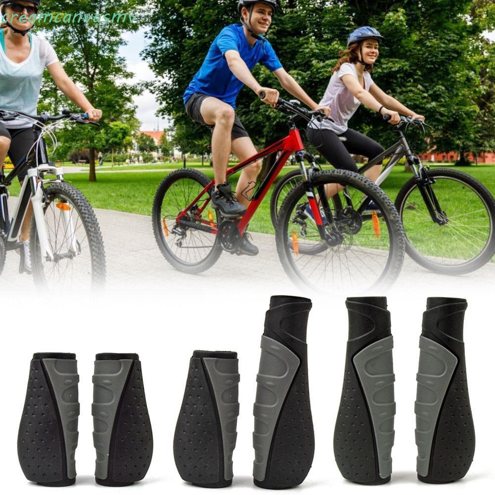 ROVER จักรยาน Grips ยาว/สั้นยาง MTB จักรยานเสือภูเขาอุปกรณ์จักรยาน