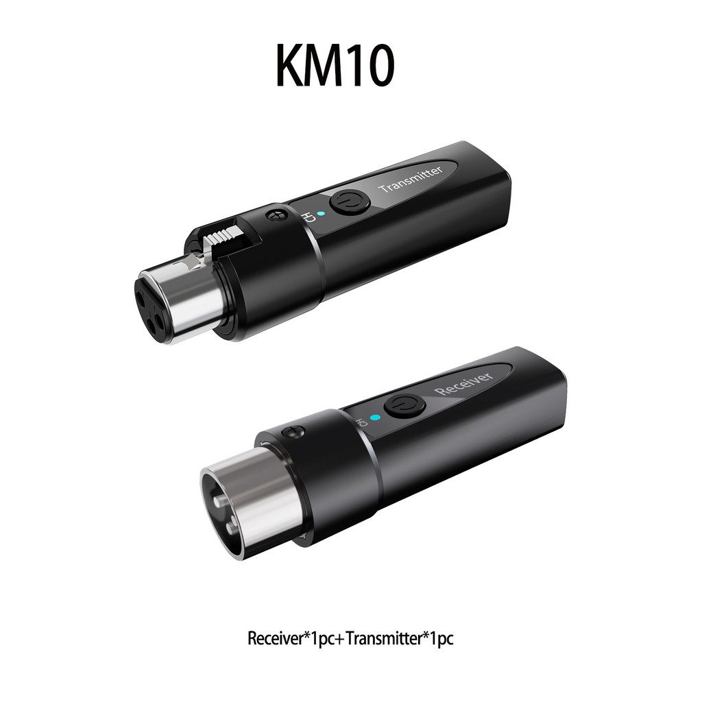 ระบบไมโครโฟนไดนามิก XLR ไร้สาย 2.4GHz สําหรับมิกเซอร์, กีตาร์,PA| ชุดเครื่องส่งสัญญาณ+ตัวรับ