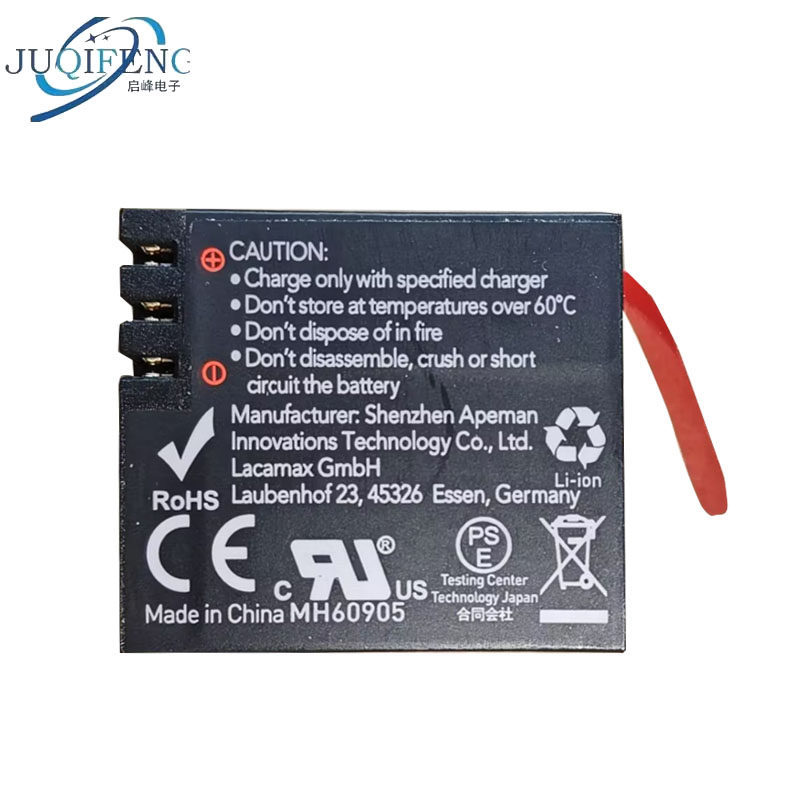 CS8060 CS8061 เหมาะสําหรับ Victure AC900 แบตเตอรี่กล้องกีฬา 1350mAh