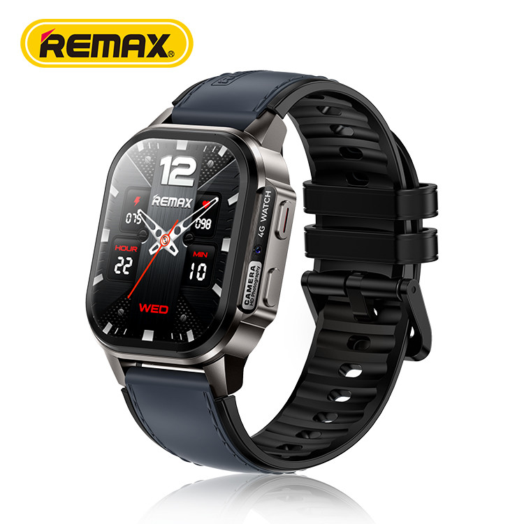 REMAX WATCH 19 Global Edition 4G Calling Smartwatch หน้าจอ AMOLED 78 ภาษาการติดตามสุขภาพ 16GB เก็บซิ