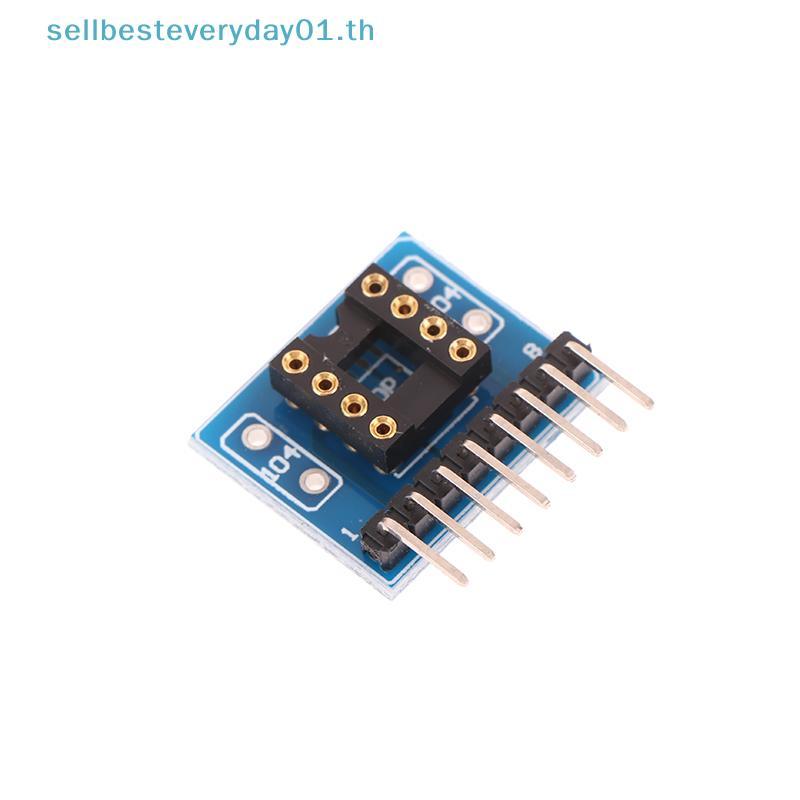 & Sellingbest & Single-row ZIP SIP8 Package แปลงเป็น Dual-row DIP8 ซ็อกเก็ต NJM5532 4558 4560 4580 4