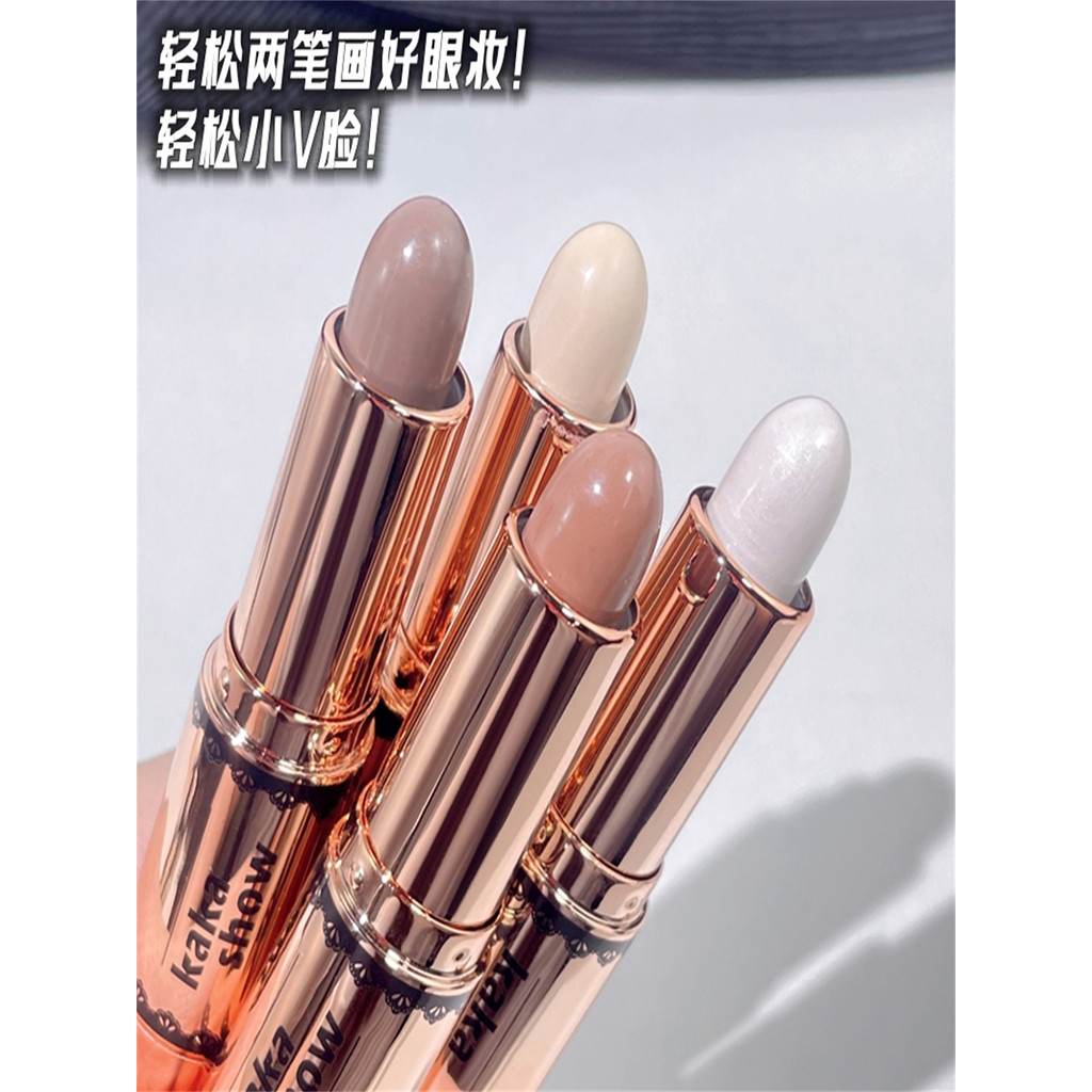 คอนทัวร์หน้า contour stick Kakashow Double-Headed Highlighting Contouring Stick Face Brightening Nos