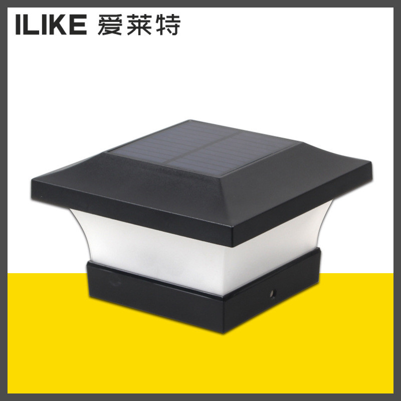 Solar Pillar Light Custom Outdoor Waterproof Pillar Light Villa Gate Pillar Light Garden Light Custo